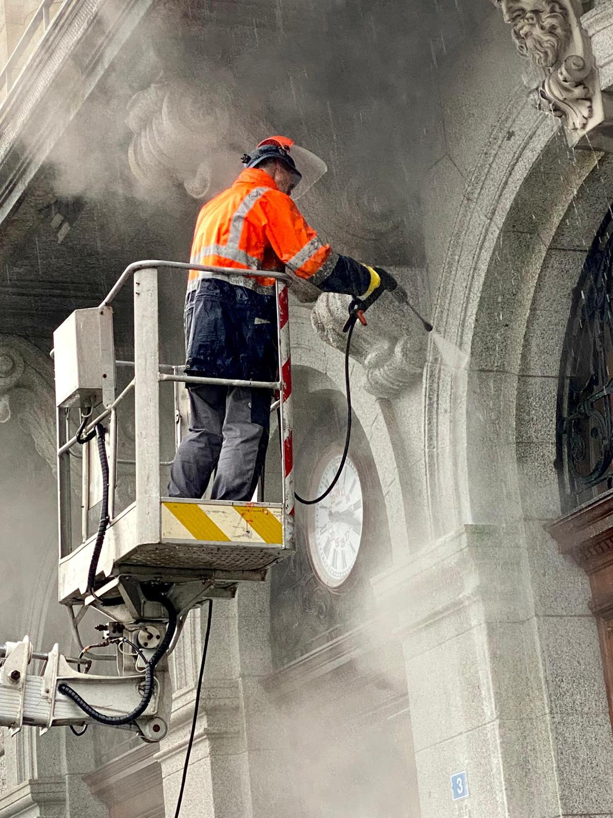 Nettoyage d'ouvrages - Exemple 2