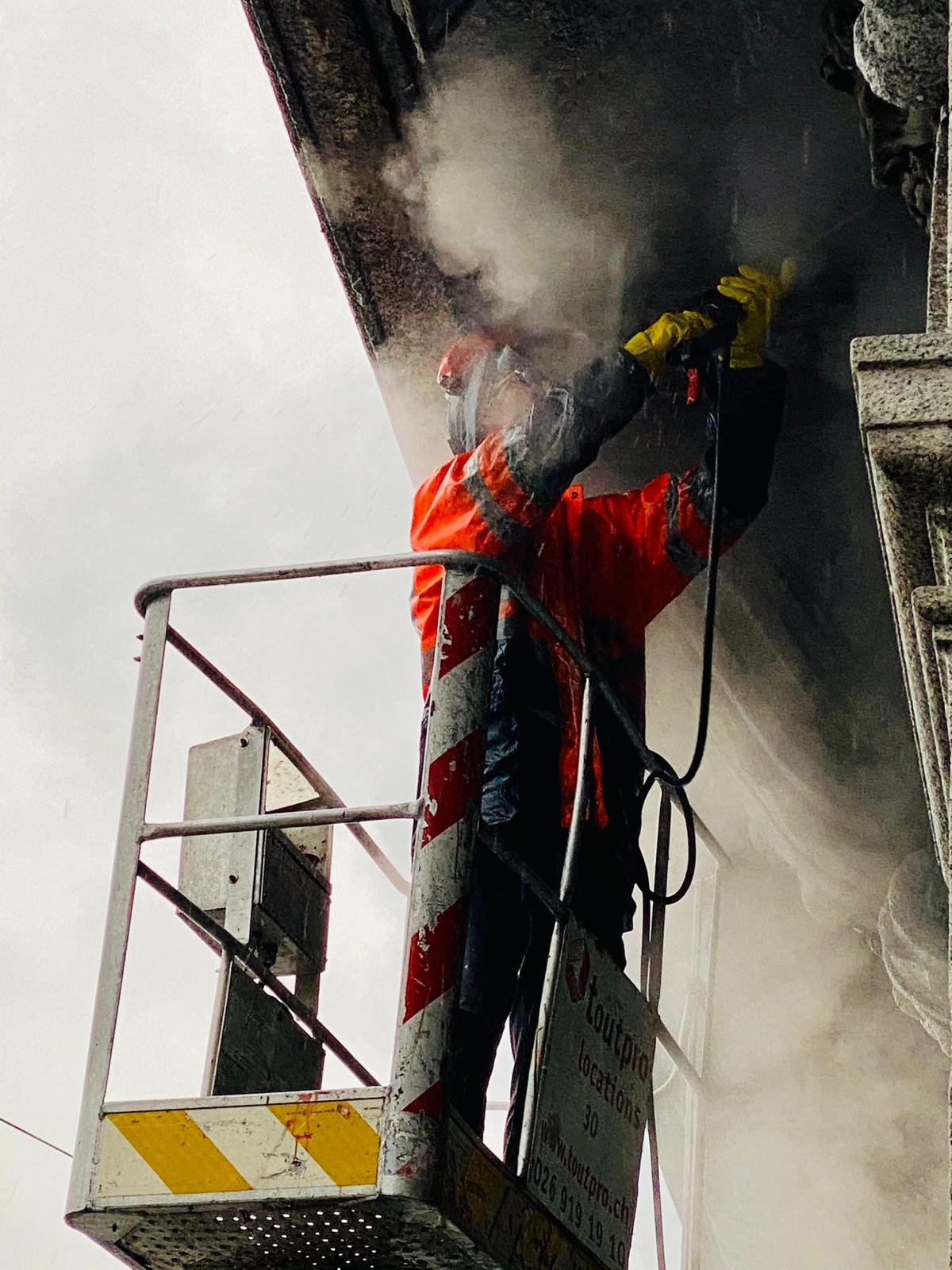 Nettoyage d'ouvrages - Exemple 3